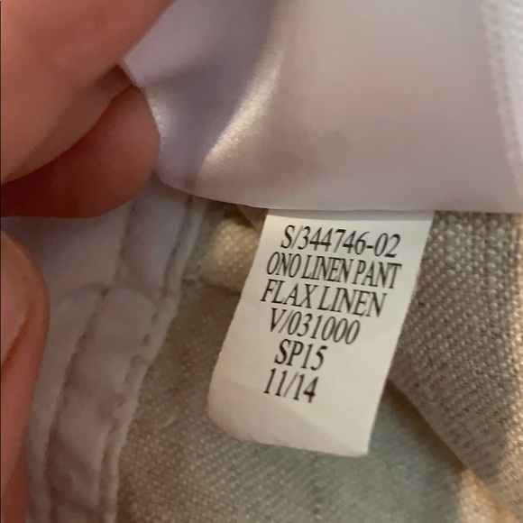 Old Navy 💯 linen pants size medium - Picture 6 of 8